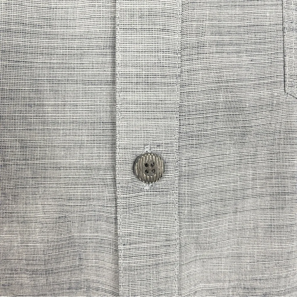 Billabong Short sleeve button down Boys Blue colour block size Medium
